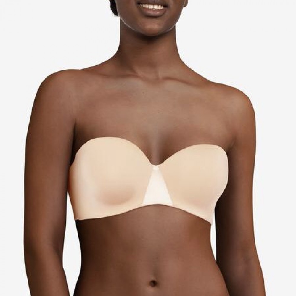 Chantelle Essential Strapless Nude Bra Luxury Strapless Bras